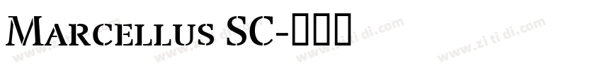 Marcellus SC字体转换